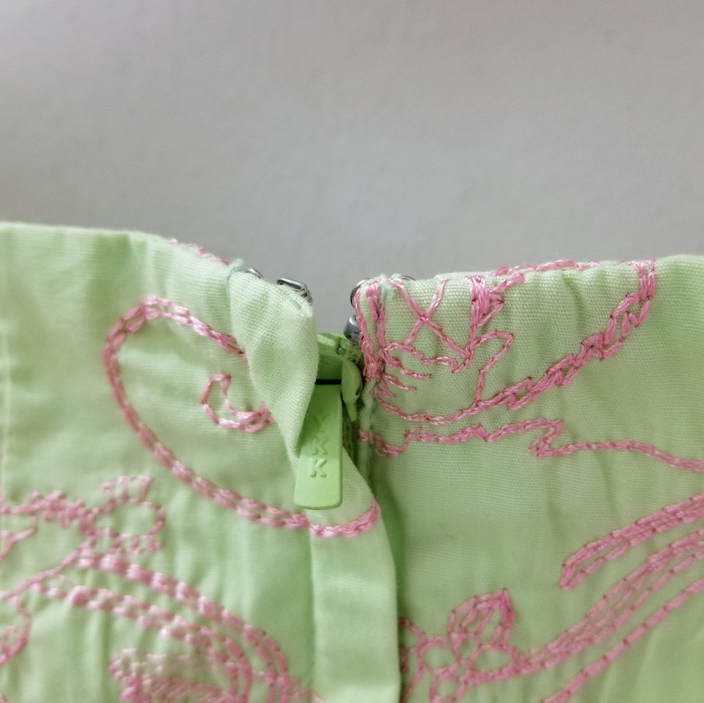 Lilly Pulitzer Vintage White Label Staci Shift Dress Pistachio Monkey Business 4 - Picture 8 of 14